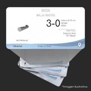 QX_G-SS0733 | SEDA | CALIBRE  3-0 | 060.841.0734 | PERMAHAND | 3 Sobres | Marca: Atramat