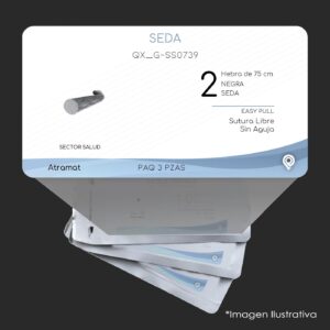 QX_G-SS0739 | SEDA | CALIBRE  2 | PERMAHAND | 3 Sobres | Marca: Atramat