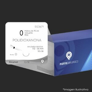 A+SG3671 | POLIDIOXANONA | CALIBRE  0 | PDS II | C/12 | Marca: Atramat