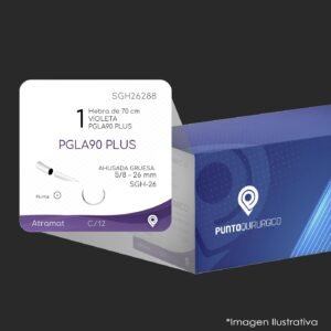 SGH26288 | PGLA90 PLUS | CALIBRE  1 | VICRYL PLUS | C/12 | Marca: Atramat