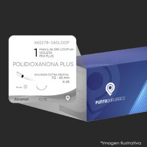 X65278-240LOOP | POLIDIOXANONA PLUS | CALIBRE  1 | PDS II PLUS | PDP880G | C/12 | Marca: Atramat