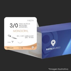 Y427H | PGC25 | CALIBRE  3/0 | MONOCRYL | P-PE1903-B | C/36 | Marca: Ethicon
